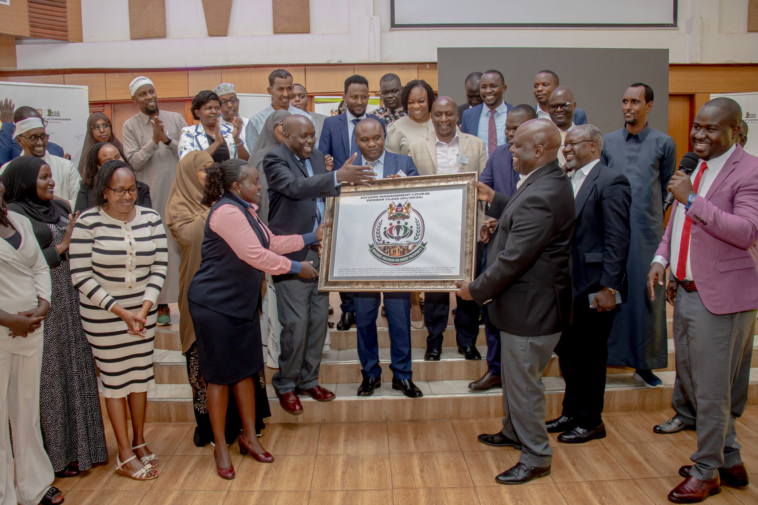 The launch of the Refugee Management Curriculum at the Kenya School of Government