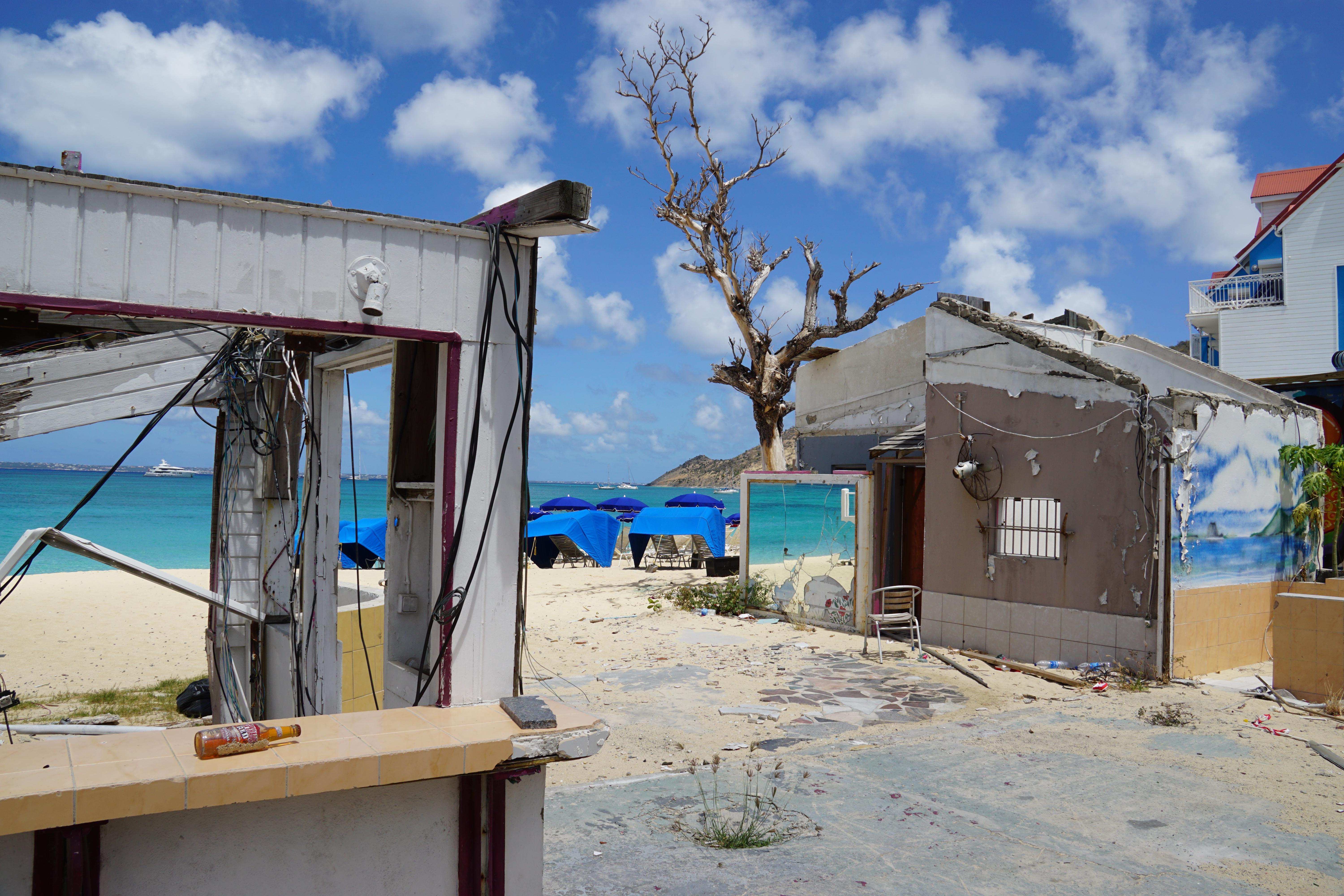 Damage still present after hurricane Irma